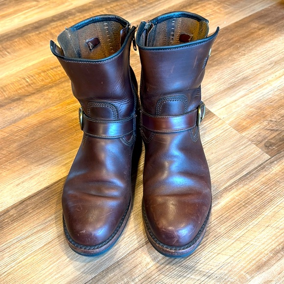 Frye John Addison Engineer boot. Made in USA 9.5 - Picture 1 of 7